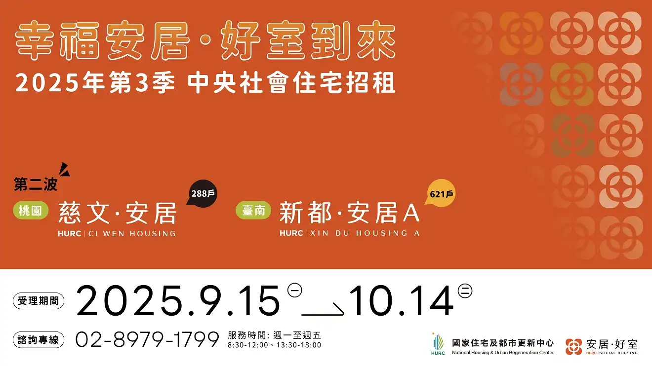 2025第3季招租社宅(第二波)