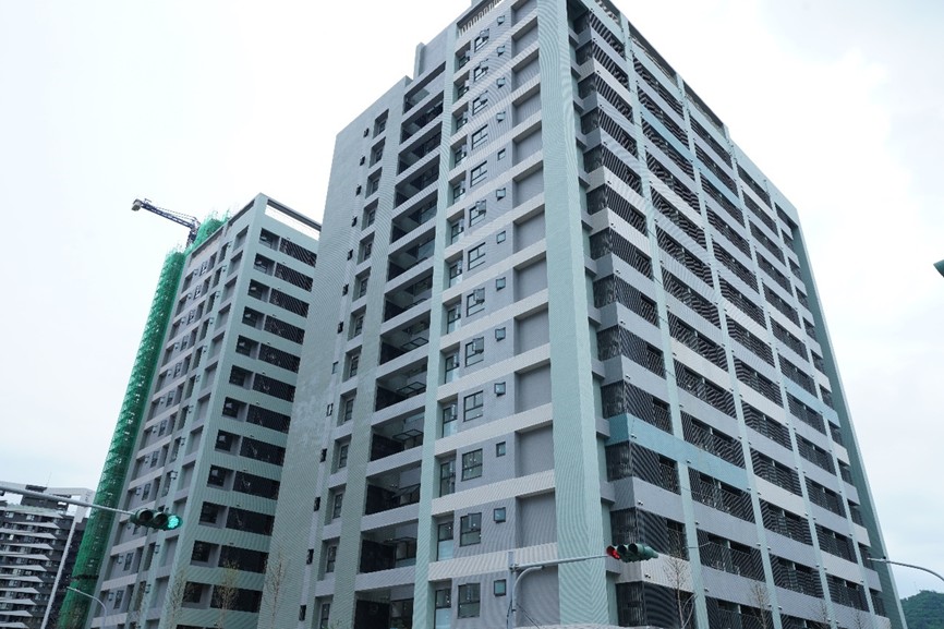 高雄市三民區「美都安居」建築外觀