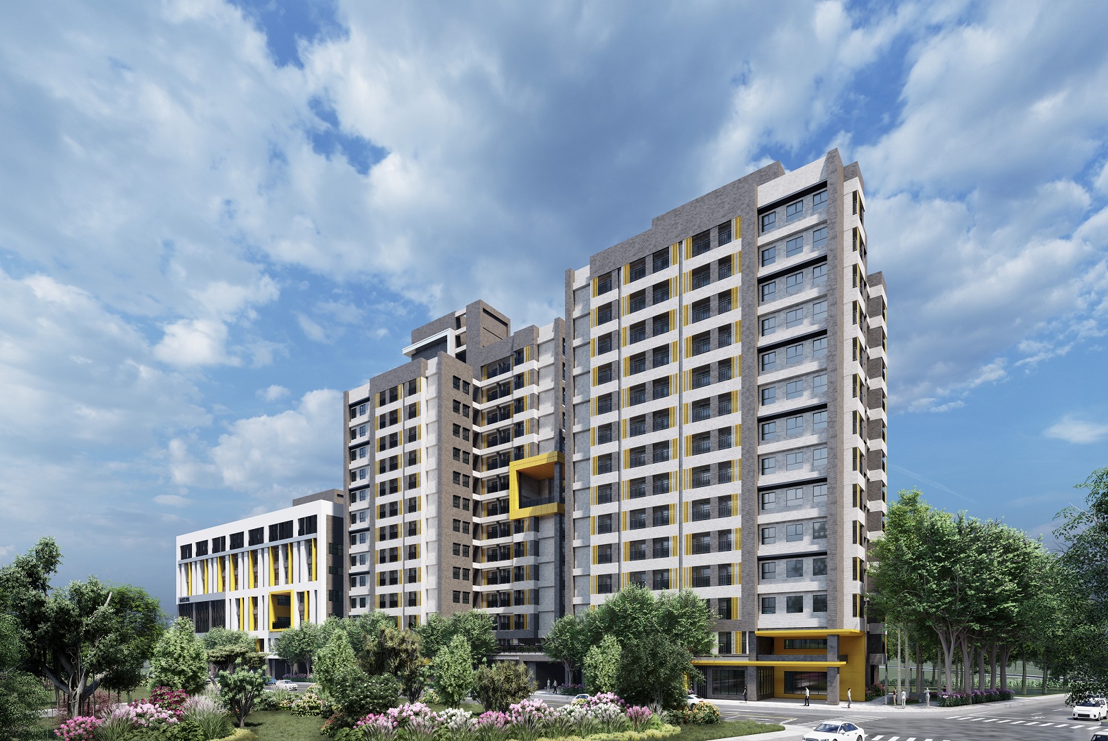 國家住都中心旗艦案蕭美琴副總統見證中和「德穗安居」動土339戶社宅與監理站新址比鄰共榮|國家住宅及都市更新中心